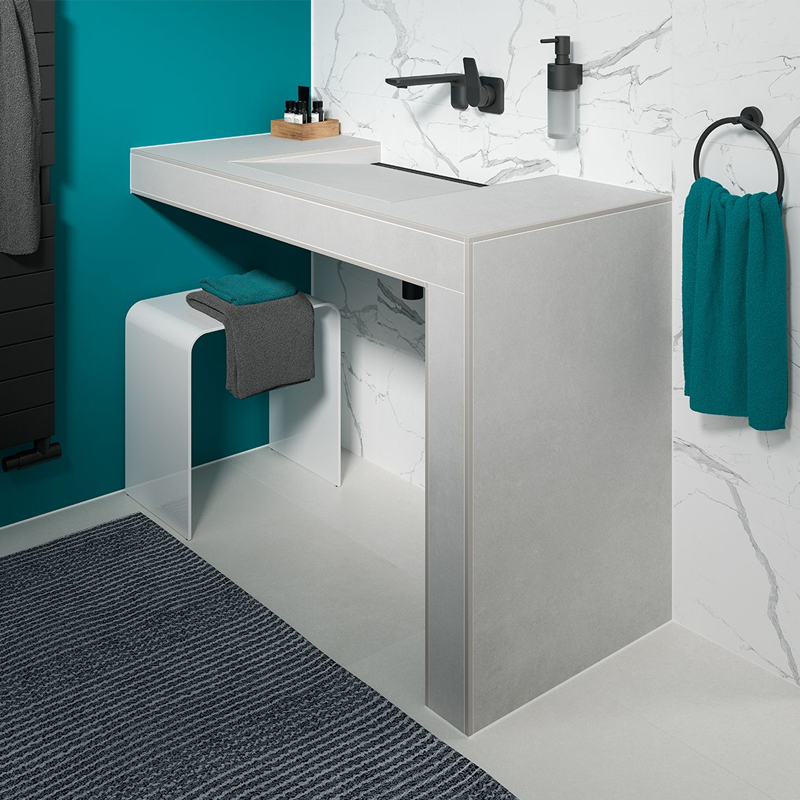 Tiled Sink Marble