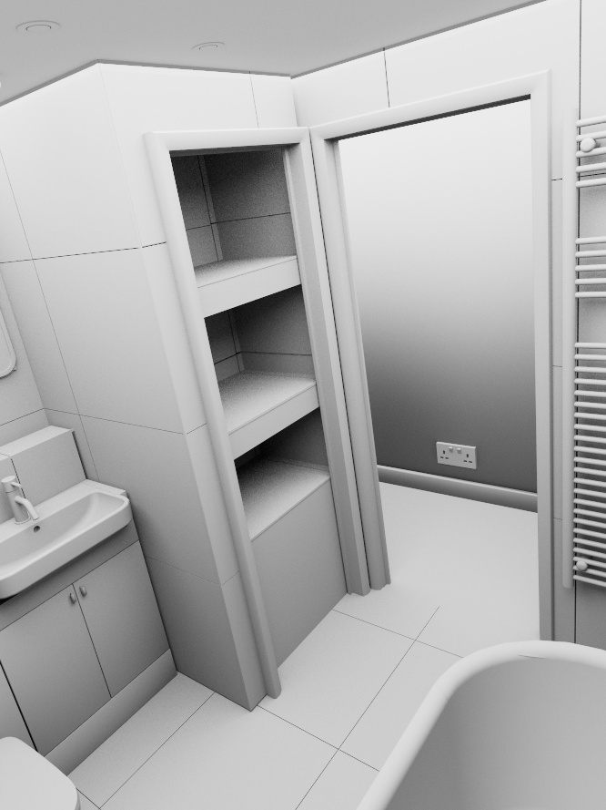 Consett 4 clay render