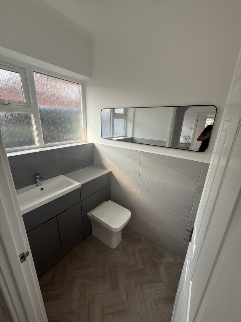 Flooring and bathroom, Whitley Bay