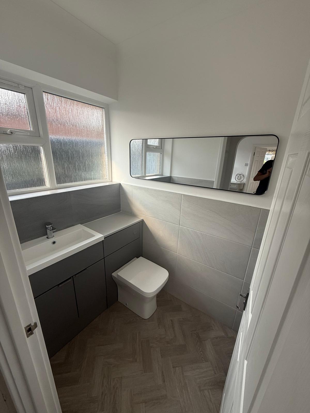 Flooring and bathroom, Whitley Bay
